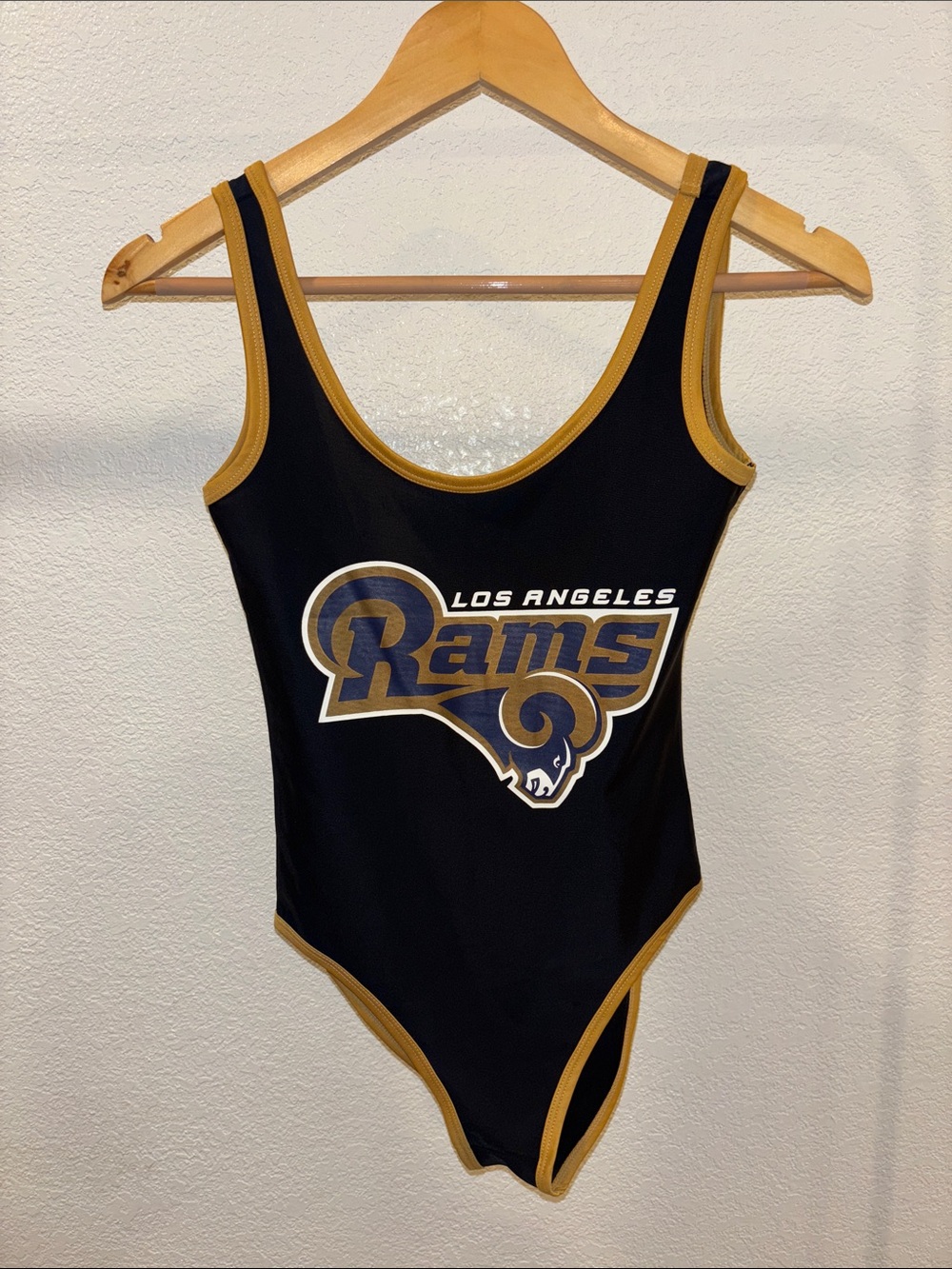 NFL Los Angeles Rams Black and Gold Kids One-Piece